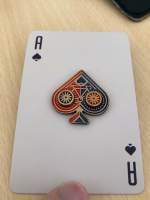 DKNG Wheel Ace (pin badge)