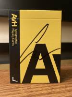 AvH: Typographic Playing Cards (poker deck)