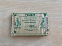 Cartes Dites Opaques Inaltérables (poker deck)