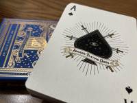 The Conjurer Blue (poker deck)