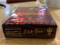 Damask Red (poker deck)