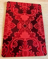 Damask Red (poker deck)