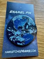 Earth (pin badge)