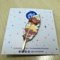 Griffin Feather (pin badge)