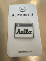 Hello (pin badge)