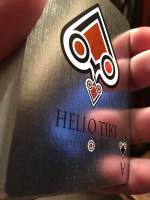Hello Tiki v2 Black Ultra (poker deck)