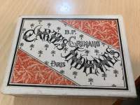Cartes Indiennes (orange back) (poker deck)