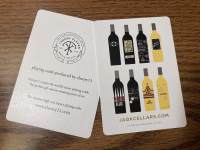JAQK Cellars Rosé (poker deck)