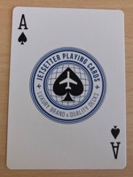 Jetsetter Altitude Blue (poker deck)