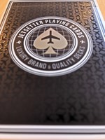 Jetsetter Black (poker deck)