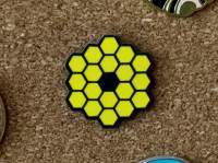 JWST Mirror (pin badge)