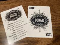 LUXX v1 Orange (poker deck)