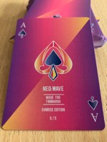 NEO:WAVE Sunrise (poker deck)