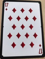 No. 17 Le Chat Rouge (poker deck)