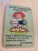 Nursery Rhyme SNAP! (poker deck)