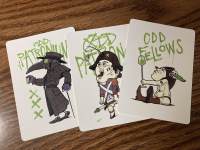 The Odd Fellows From Patronium Dr. Crow (poker deck)