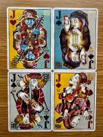 The Odd Fellows Madame Laveau Pink (poker deck)