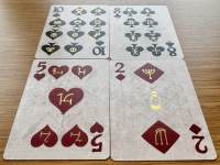 The Odd Fellows Madame Laveau Pink (poker deck)