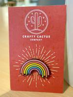 Pastel Rainbow (pin badge)
