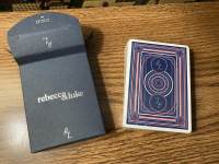rebecca&luke Wedding (poker deck)