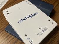 rebecca&luke Wedding (poker deck)
