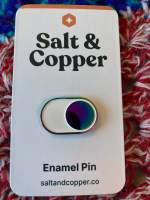 Switch Rainbow Anodised (pin badge)