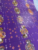 No. 7 UC2019 Purple (uncut sheet)
