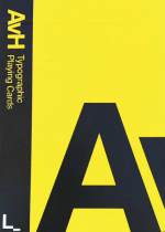 AvH: Typographic Playing Cards tuck box