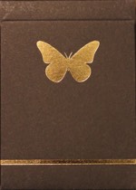 Butterfly Black and Gold tuck box