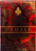Damask Red tuck box