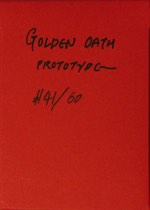 Golden Oath Prototype tuck box