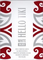 Hello Tiki v3 White Gilded tuck box