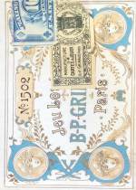 Jeu Louis XV No. 1502 Blue tuck box