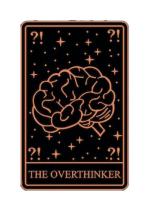 The Overthinker (pin badge)