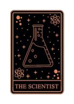 The Scientist (pin badge)