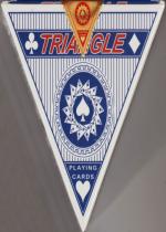 Triangle Blue tuck box